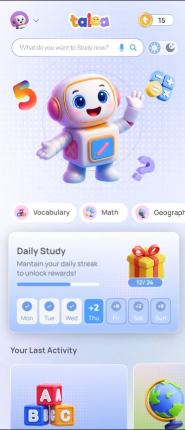 Talea kids learning app